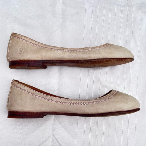 Frye Carson Leather Ballet Flats in size 6 - Picture 7 of 9